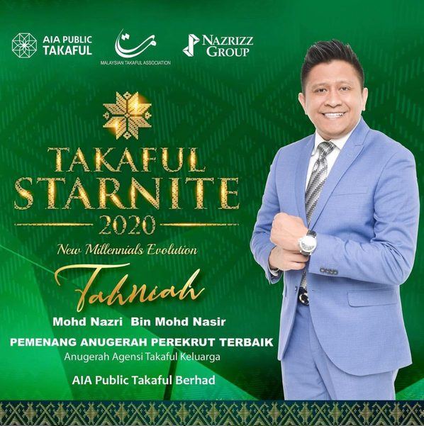 Takaful StarNite 2020, Mohd Nazri Mohd Nasir, Top Recruiter